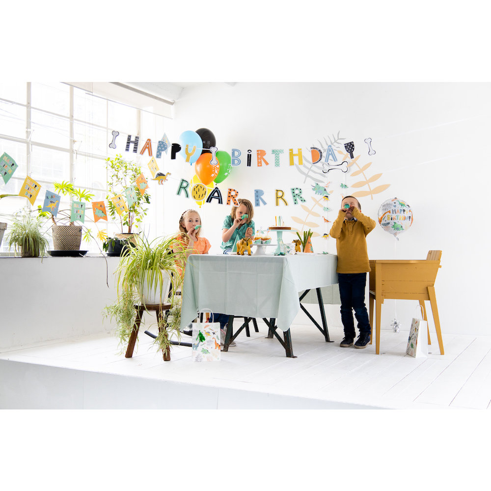 Dino Roars XL Hangdecoratie - per stuk - Dinosaurus versiering