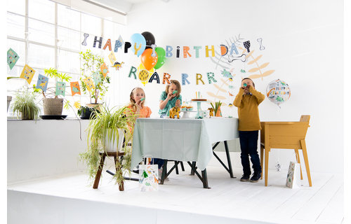 Dino Roars XL Hangdecoratie - per stuk - Dinosaurus versiering
