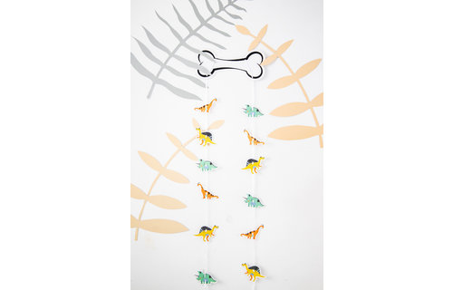 Dino Roars XL Hangdecoratie - per stuk - Dinosaurus versiering