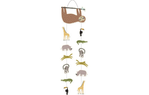 Animals Party XL Hangdecoratie - per stuk - Wilde dieren versiering
