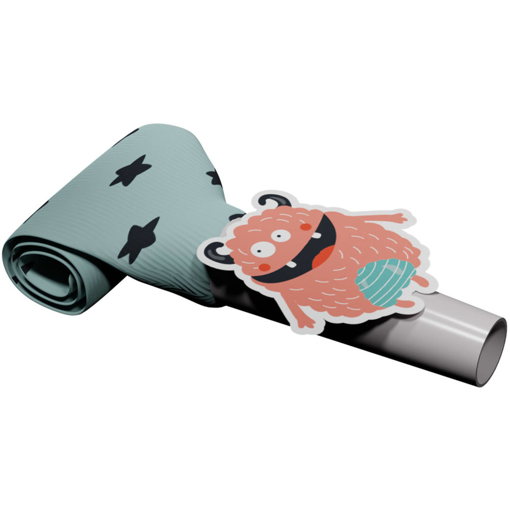 Monster Bash Roltongen - 6 stuks - Feestartikelen voor Kids