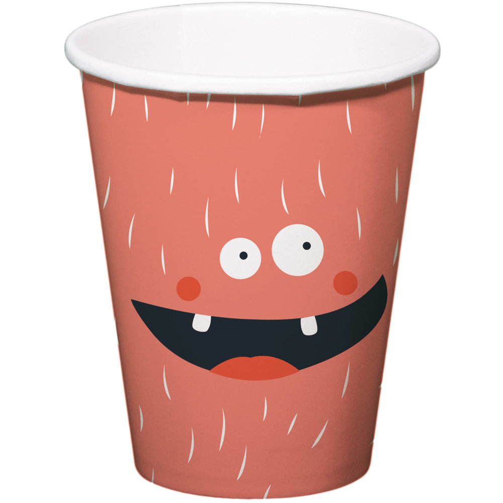 Monster Bash Bekers - 6 stuks - Feestartikelen voor Kids