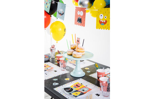 Monster Bash Vlaggenlijn - per stuk - Feestversiering voor Kids