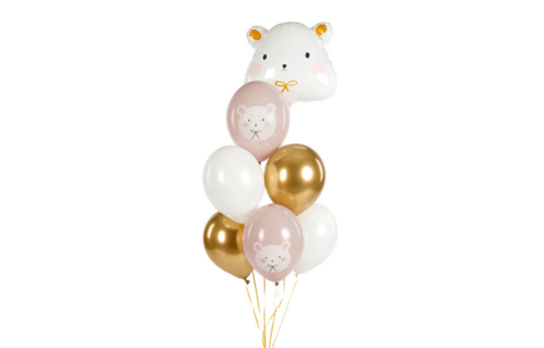 IJsbeer Folieballon (Kop) - per stuk - Polar Bear Party