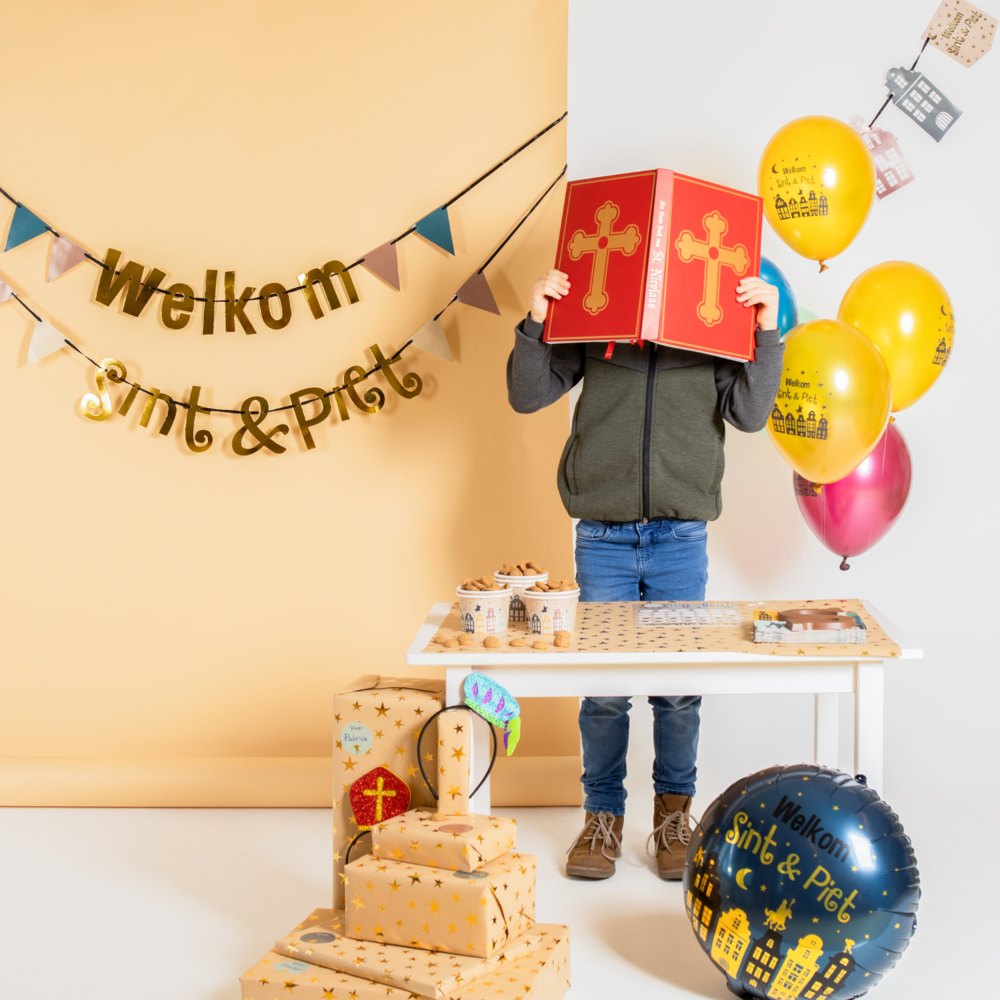 Het Grote Boek van Sinterklaas - per stuk - Welkom Sint & Piet