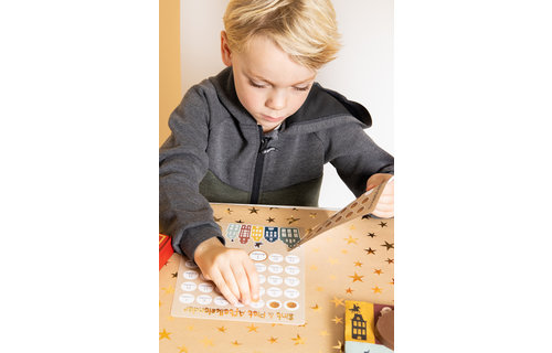 Welkom Sint & Piet Aftelkalender - per set - Sinterklaas
