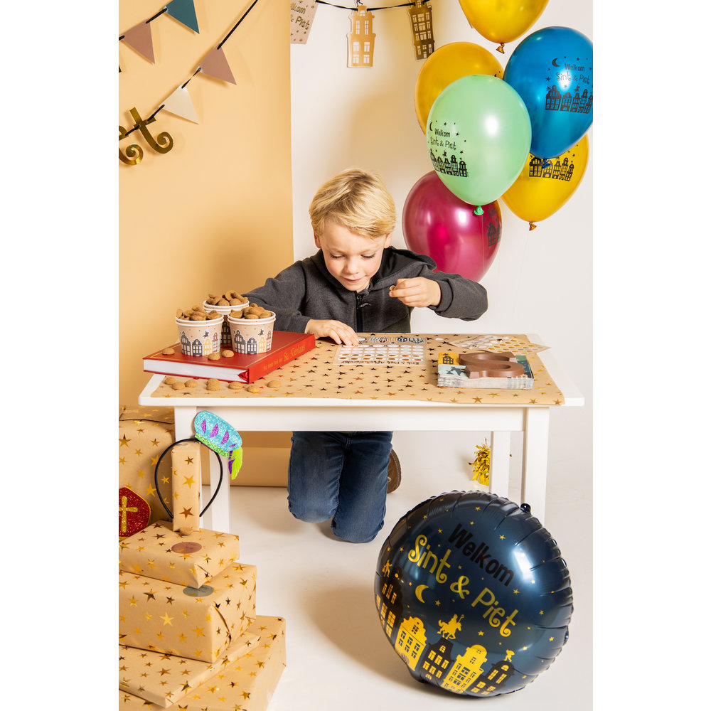 Welkom Sint & Piet Aftelkalender - per set - Sinterklaas