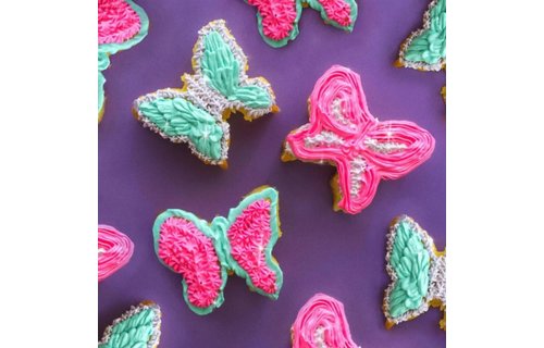 Vlinder Cakevormpjes Mal - per stuk - Bakken en decoreren