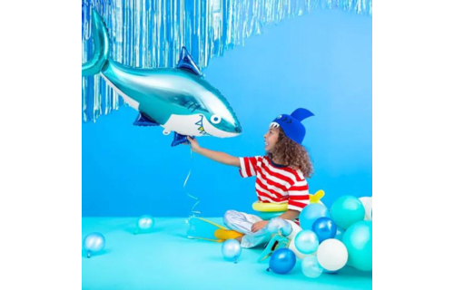 Haai Ballondecoratie - Set van 42 - Shark Party