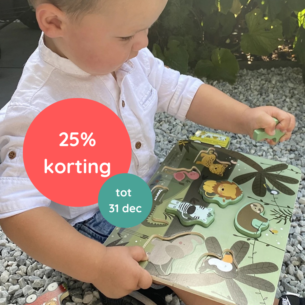 25% korting op alle educatieve speelgoed