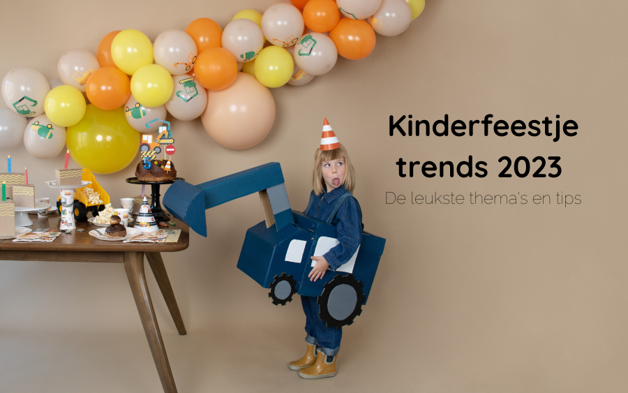 Kinderfeestje trends voor 2023: de leukste thema’s en styling tips