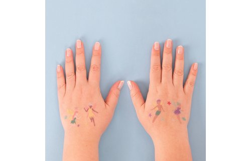 Feeën Plaktatoeages - Set van 8 - Tijdelijke tattoos