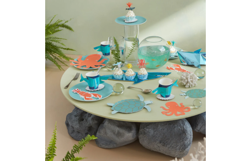 Under the Sea Cupcakes Set - 24 stuks - Octopus en Haai