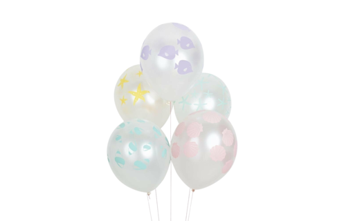 Zeedieren (Mermaids) Ballonnen - 5 stuks