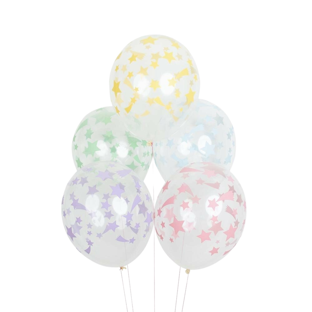 Sterren (Unicorns) Ballonnen - 5 stuks