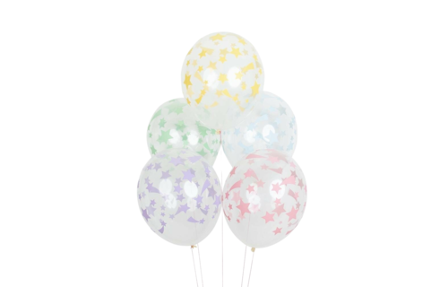 Sterren (Unicorns) Ballonnen - 5 stuks