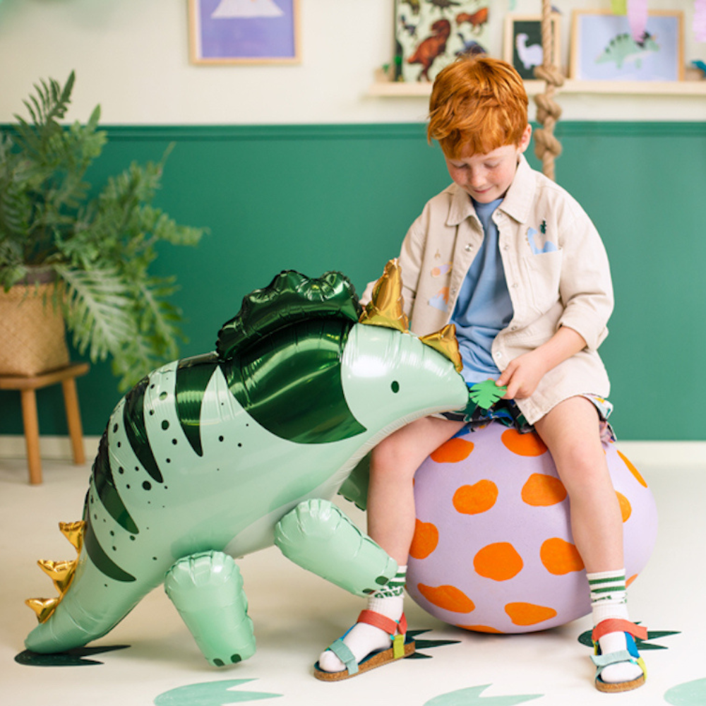 Dinosaurus Triceratops Folieballon - per stuk