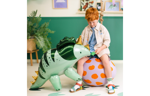 Dinosaurus Triceratops Folieballon - per stuk