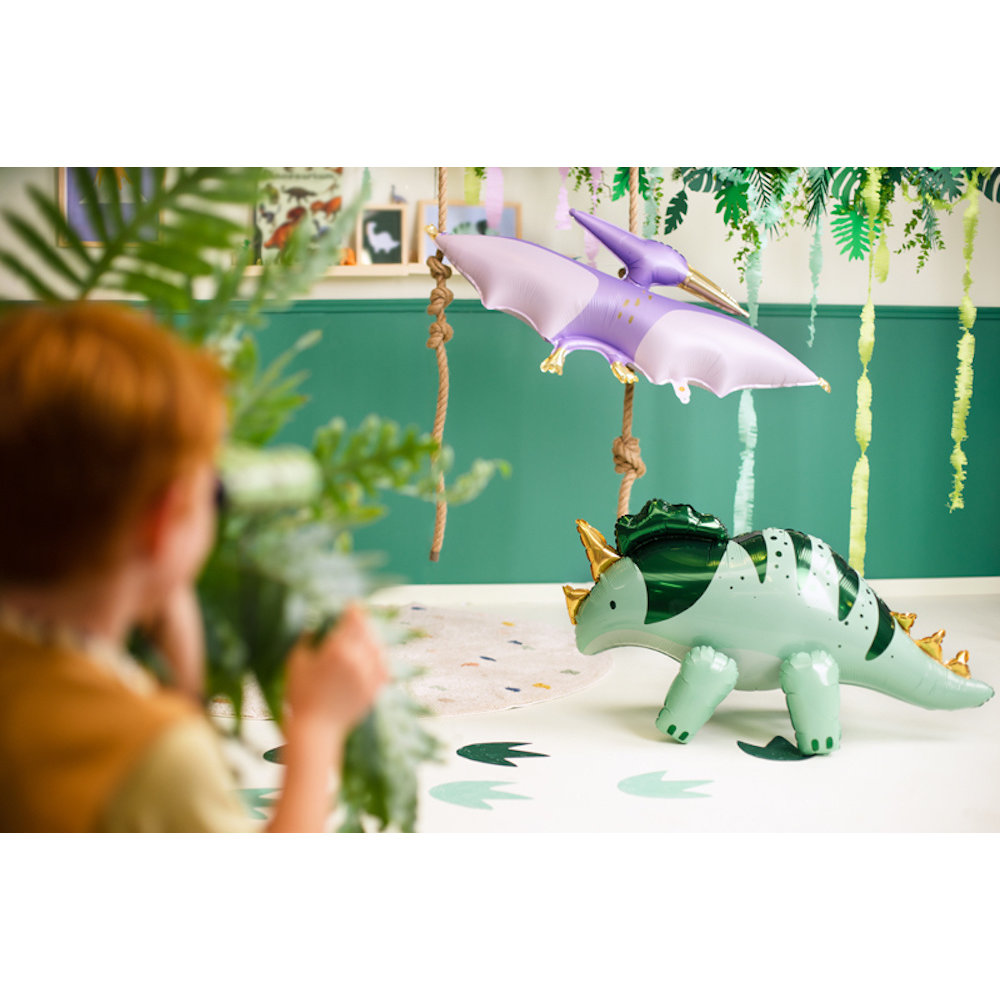 Dinosaurus Triceratops Folieballon - per stuk