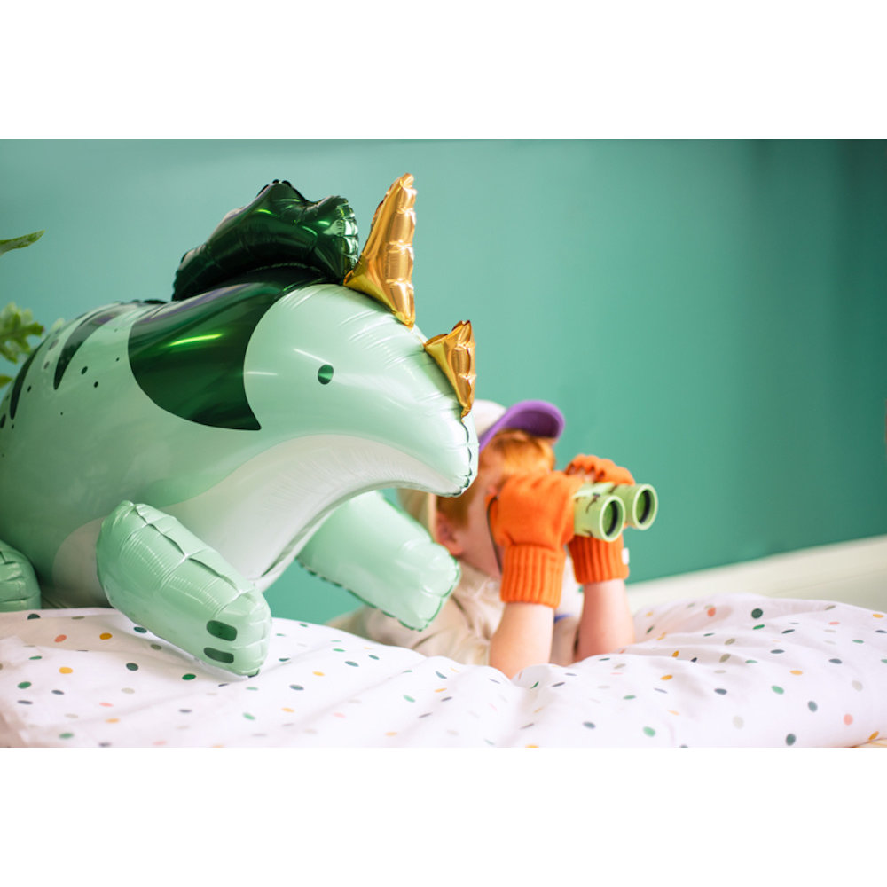 Dinosaurus Triceratops Folieballon - per stuk