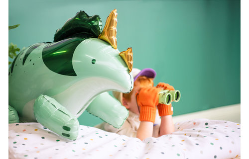 Dinosaurus Triceratops Folieballon - per stuk