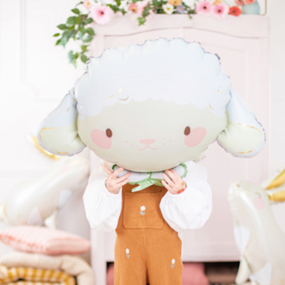 Schaap Folieballon (Supershape) - per stuk - 87 cm
