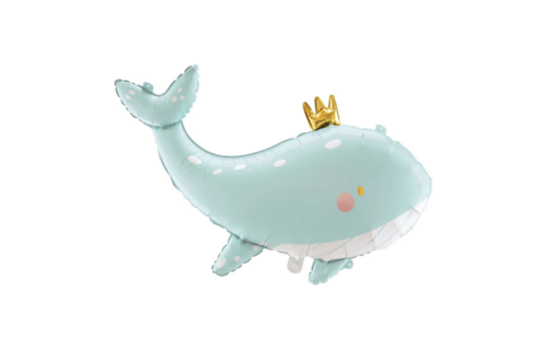 Walvis Folieballon (Supershape) - per stuk - Baby Collectie