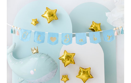 Walvis Folieballon (Supershape) - per stuk - Baby Collectie