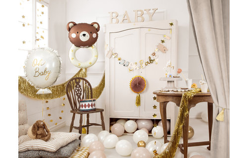 Beer Rammelaar Folieballon (Supershape) - per stuk - Baby Collectie