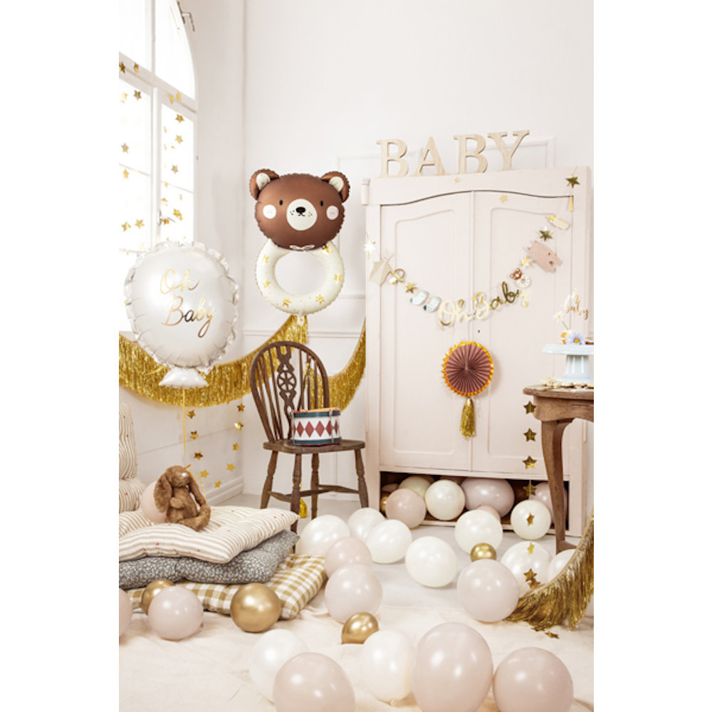 Beer Rammelaar Folieballon (Supershape) - per stuk - Baby Collectie