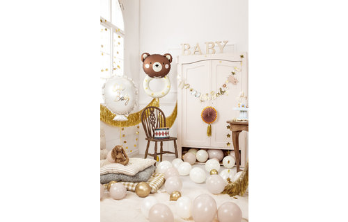 Beer Rammelaar Folieballon (Supershape) - per stuk - Baby Collectie