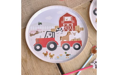 Farm Friends Borden - 8 stuks - Boerderijdieren