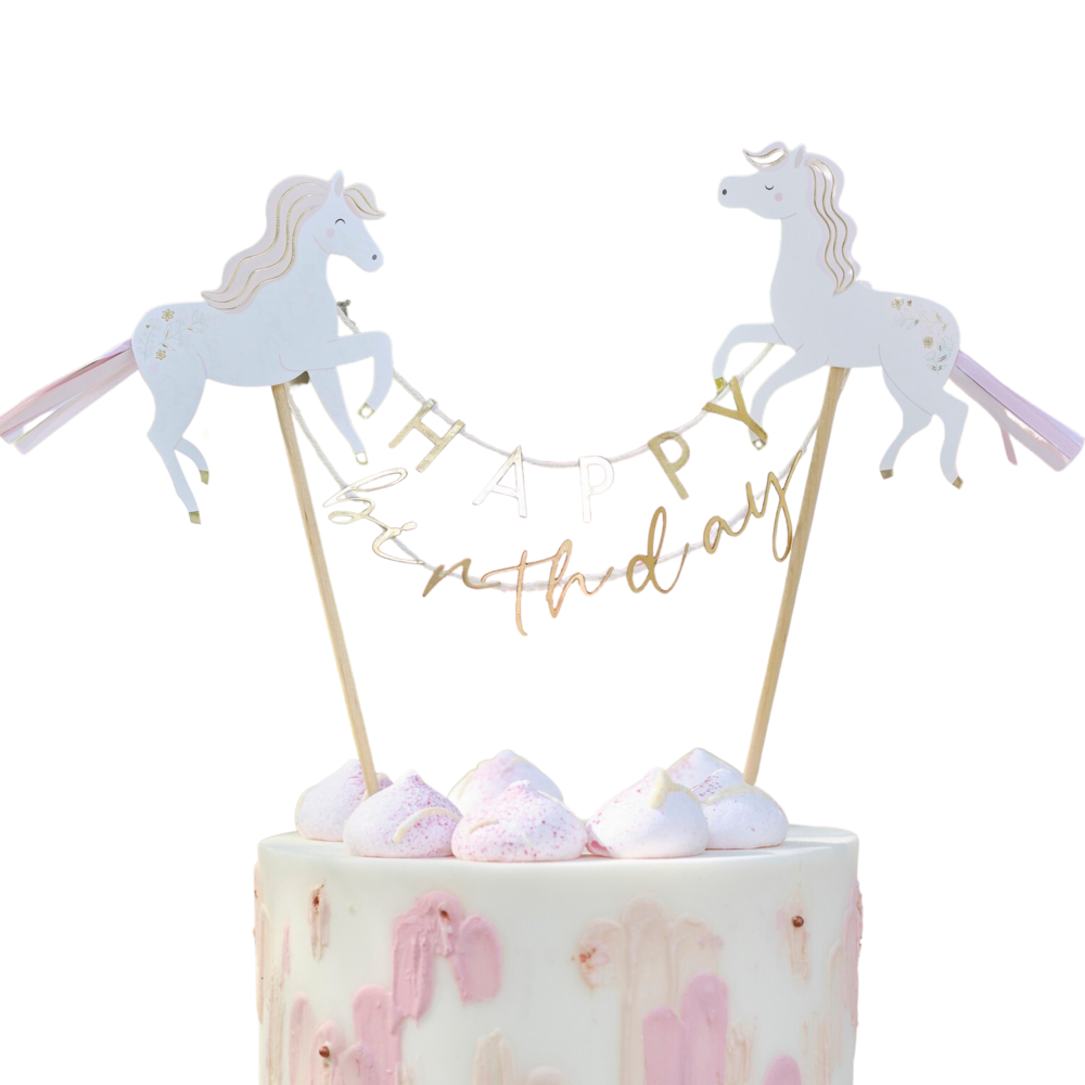 Princess Taarttopper - per stuk - Prinsessenfeest
