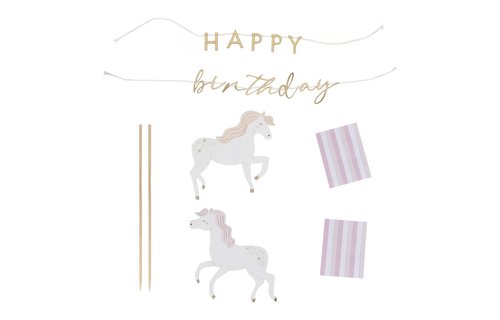 Princess Taarttopper - per stuk - Prinsessenfeest