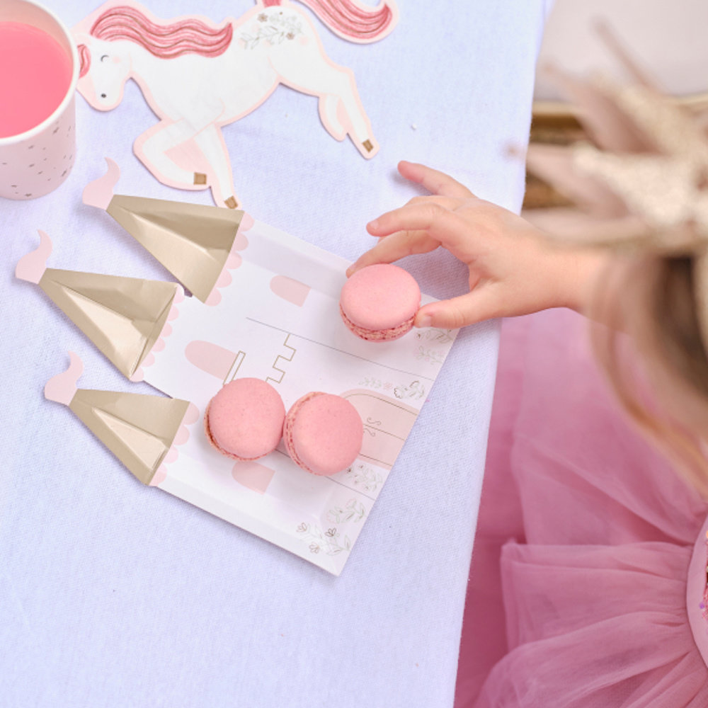 Princess Paard Servetten - 16 stuks - Prinsessenfeest