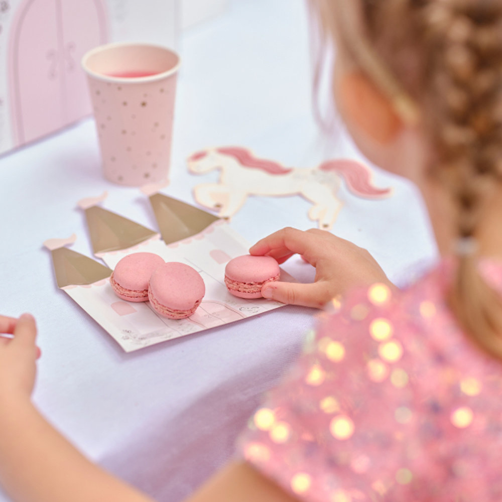 Princess Bekers - 8 stuks - Prinsessenfeest