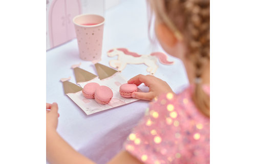 Princess Bekers - 8 stuks - Prinsessenfeest