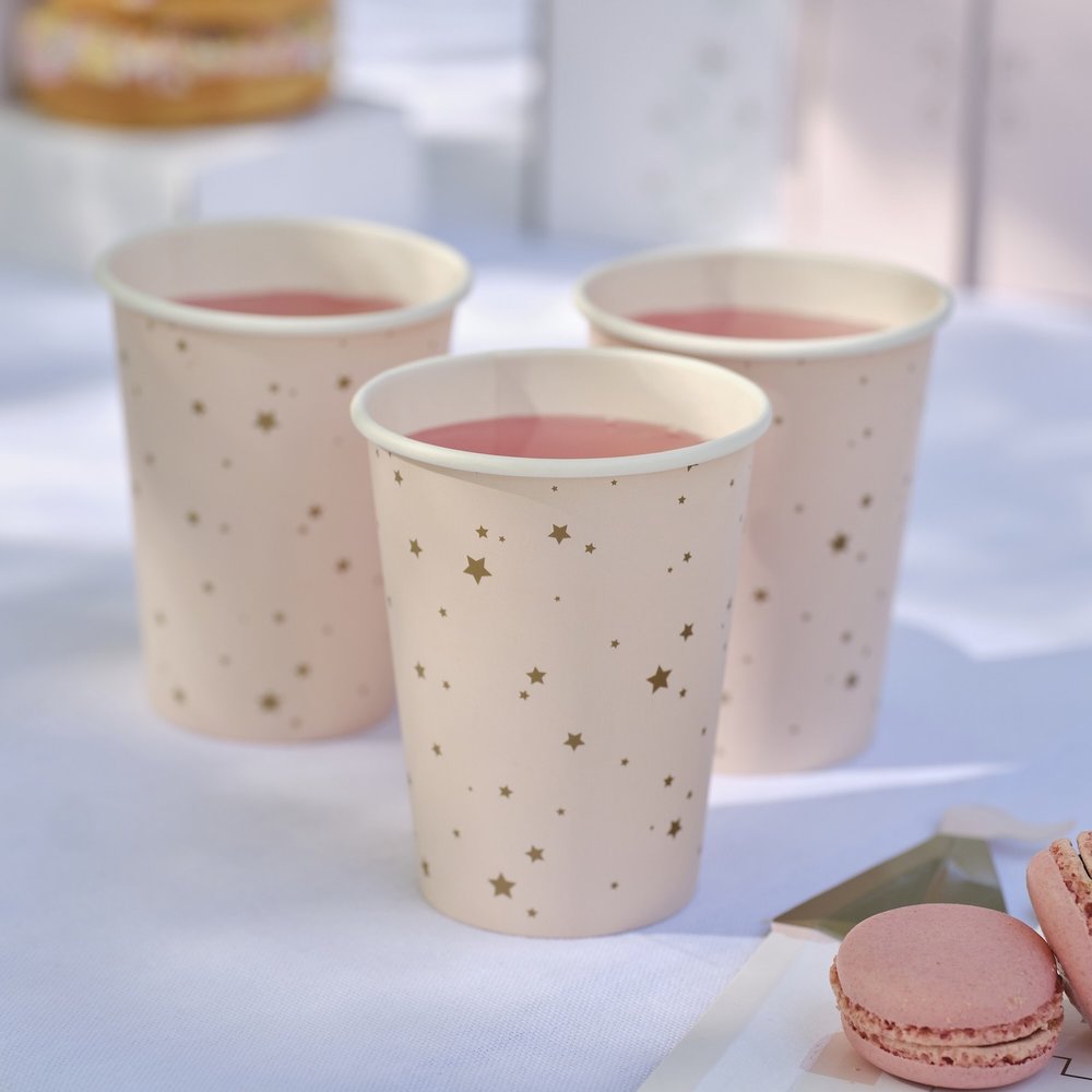Princess Bekers - 8 stuks - Prinsessenfeest