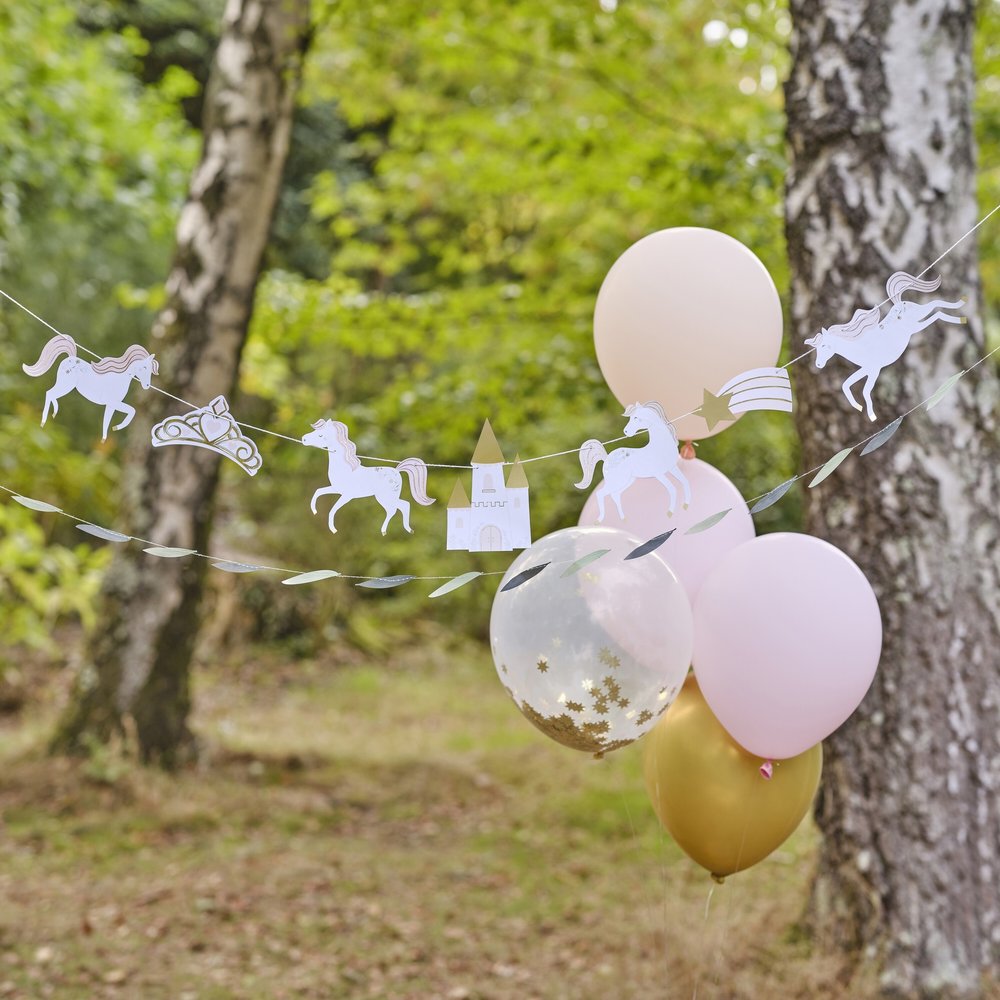 Princess Ballonnen Mix - 5 stuks - Prinsessenfeest