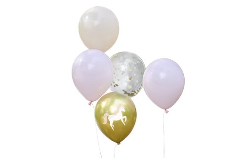 Princess Ballonnen Mix - 5 stuks - Prinsessenfeest