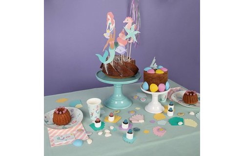 Mermaids Bekers - 8 stuks - zeemeermin