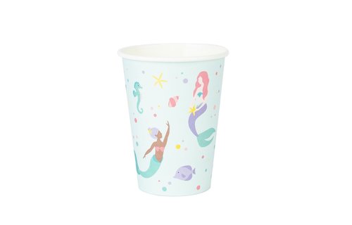 Mermaids Bekers - 8 stuks - zeemeermin