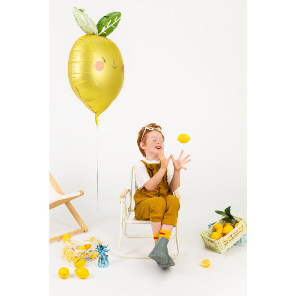 Citroen Folieballon (Supershape) - per stuk - 75 cm - Garden Picnic Party