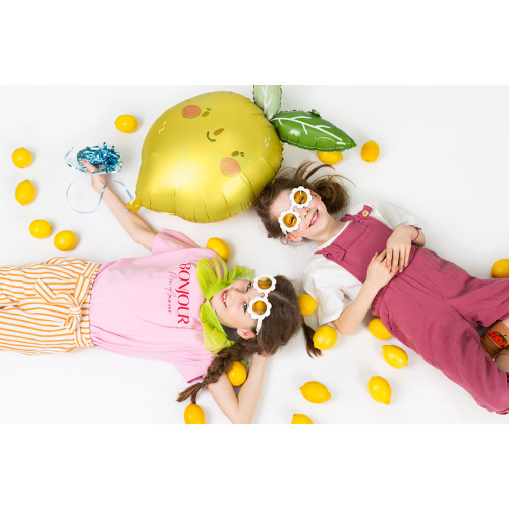 Citroen Folieballon (Supershape) - per stuk - 75 cm - Garden Picnic Party