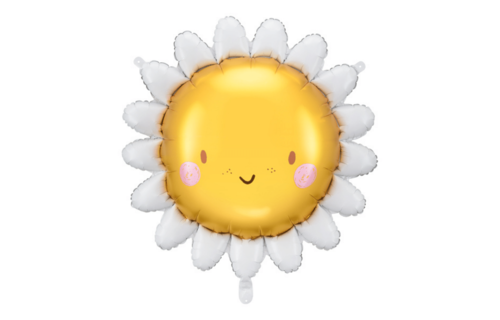 Zonnebloem Folieballon (Supershape) - per stuk - 90 cm - Garden Picnic Party