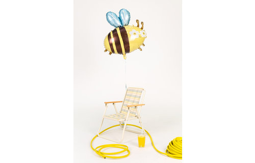 Bij (Bumblebee) Folieballon Supershape - per stuk - 72 cm - Garden Picnic Party