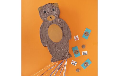 Beer (Woodland) piñata - 45 cm - Trekpinatas