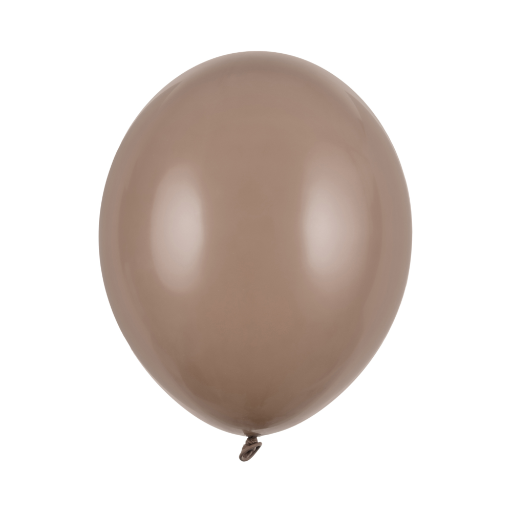 Ballon Cappuccino (Bruin) - 10 stuks - 30 cm