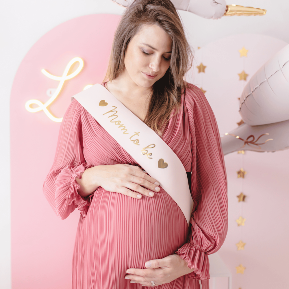 'Mom to Be' Sjerp (Roze) - per stuk