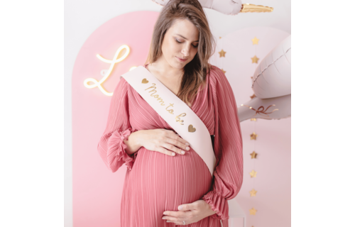 'Mom to Be' Sjerp (Roze) - per stuk